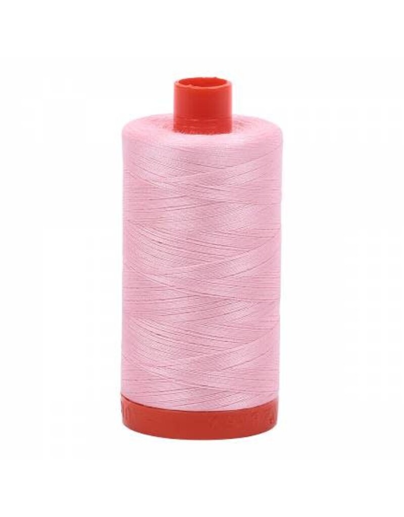 Aurifil Mako Cotton Thread Solid 50wt - Baby Pink (2423)