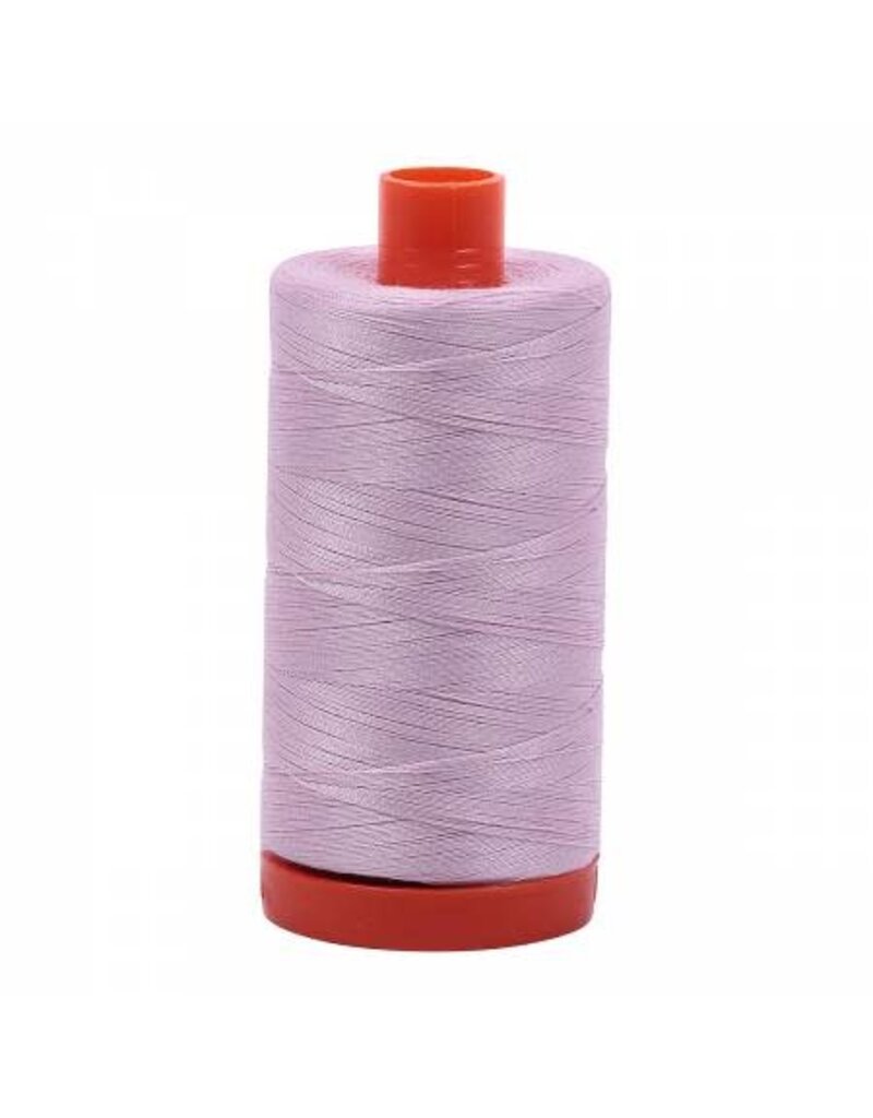 Aurifil Mako Cotton Thread Solid 50wt - Light Lilac (2510)