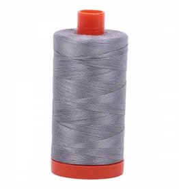Aurifil Mako Cotton Thread Solid 50wt - Grey (2605)