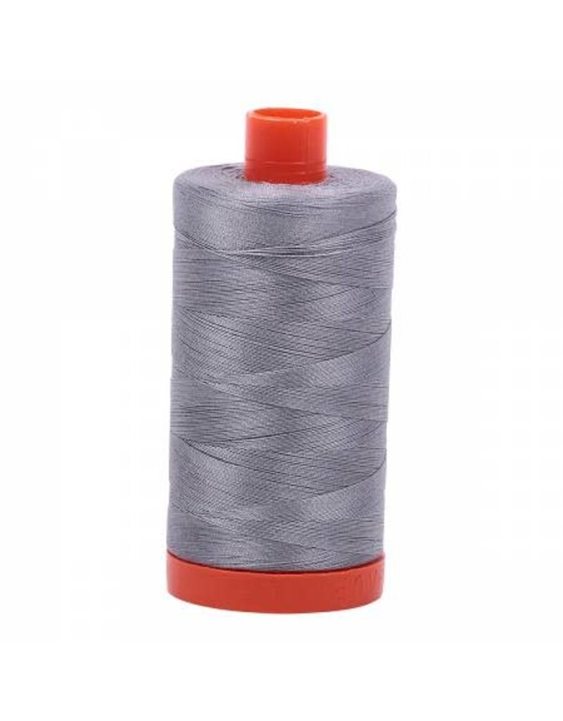 Aurifil Mako Cotton Thread Solid 50wt - Grey (2605)