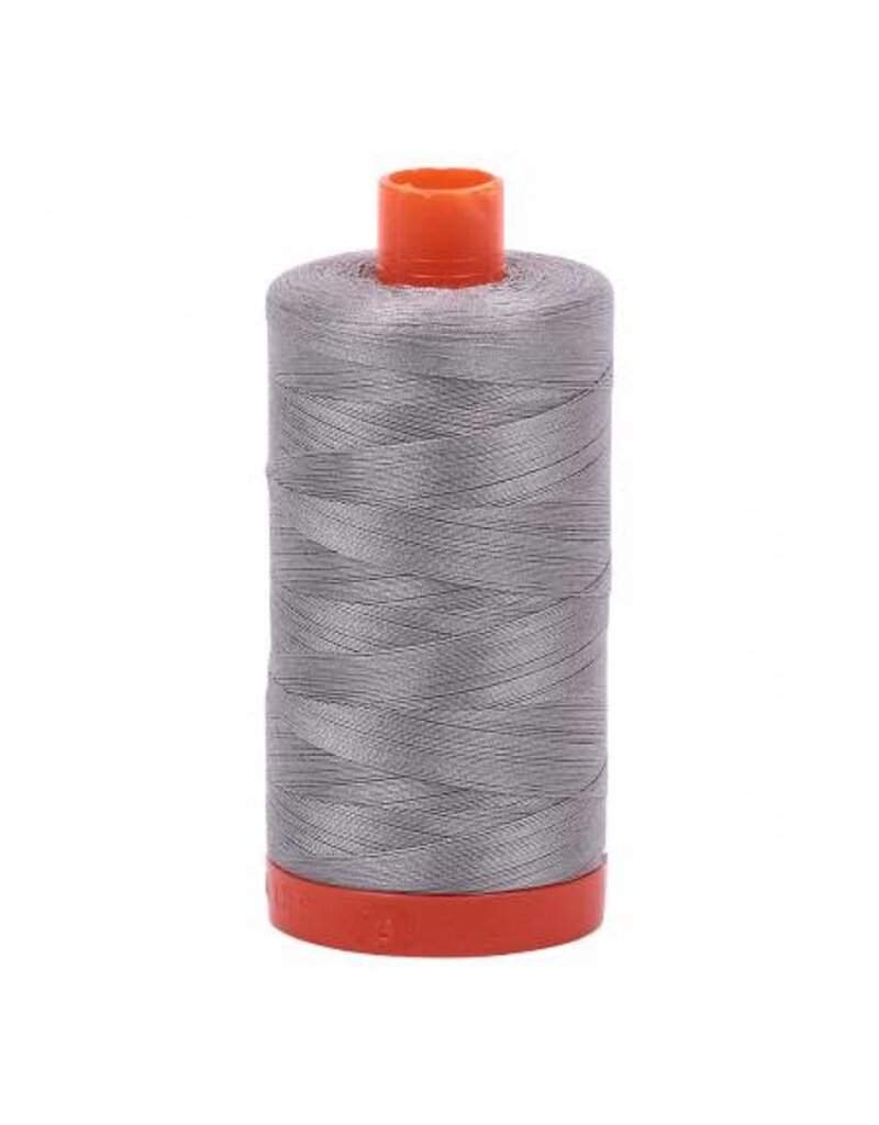 Aurifil Mako Cotton Thread Solid 50wt - Stainless Steel (2620)