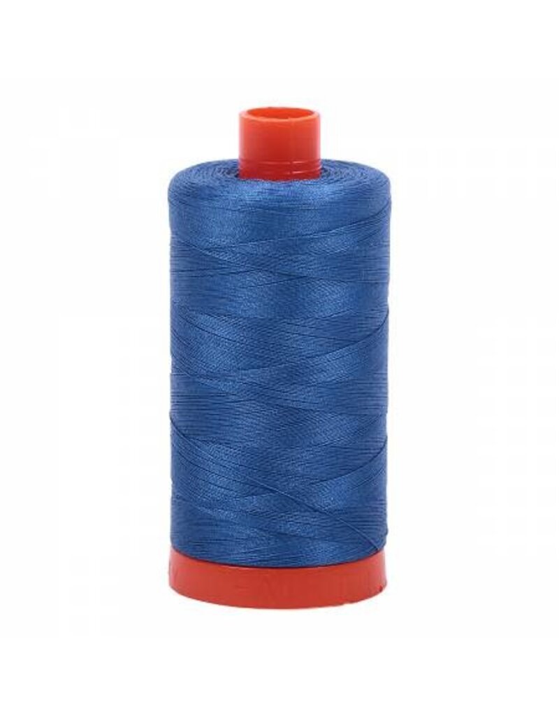 Aurifil Mako Cotton Thread Solid 50wt - Delft Blue (2730)
