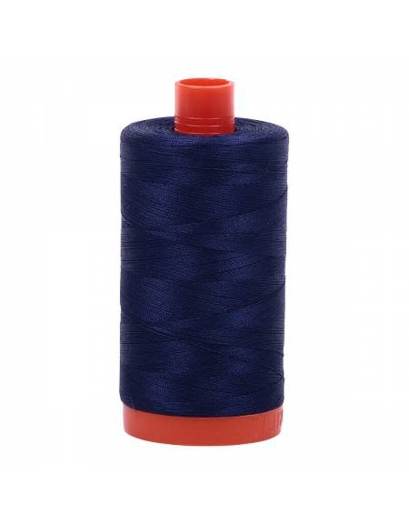 Aurifil Mako Cotton Thread Solid 50wt - Midnight (2745)