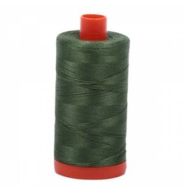 Aurifil Mako Cotton Thread Solid 50wt - Very Dark Green Grass (2890)