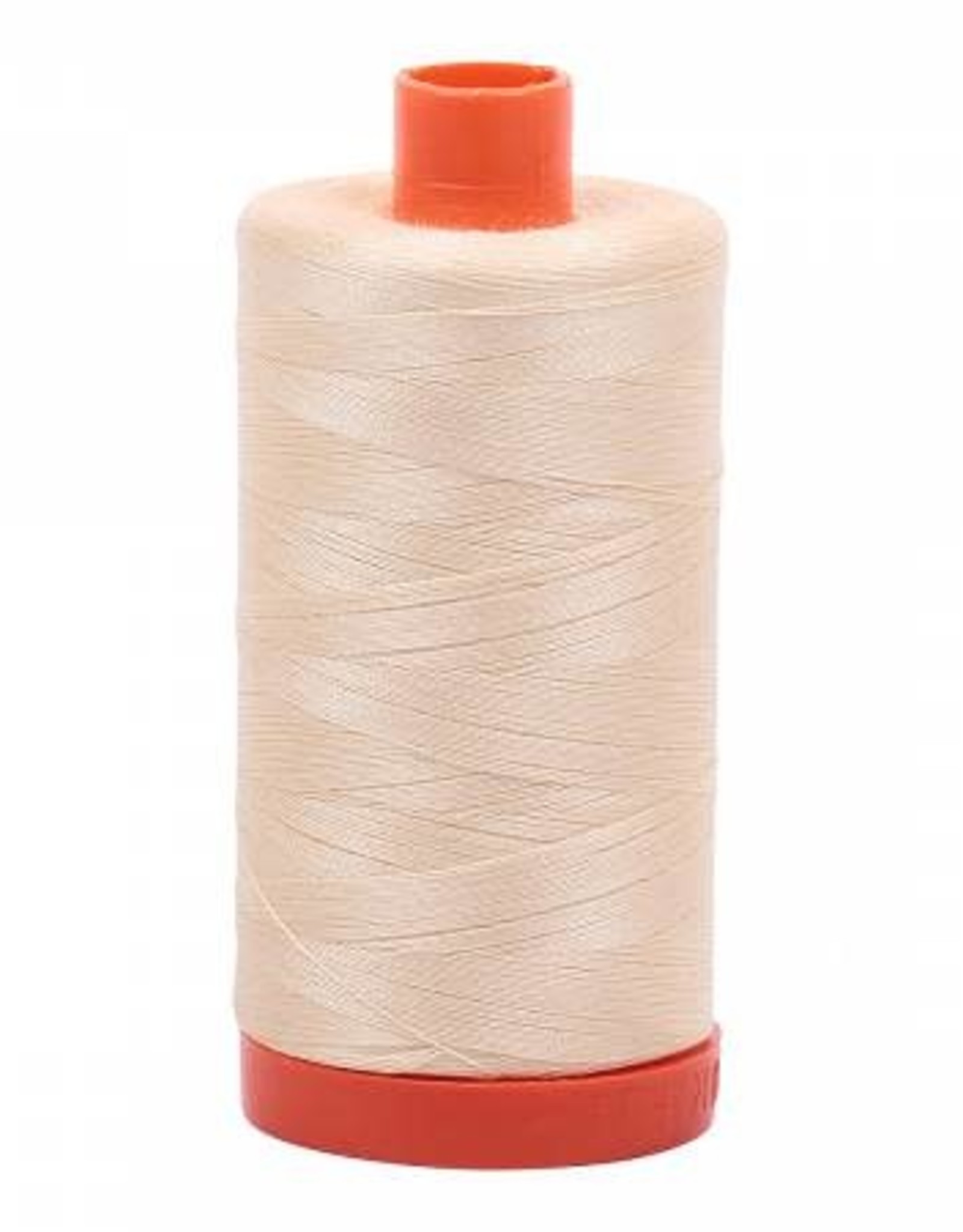Aurifil Mako Cotton Thread Solid 50wt - Butter (2123)