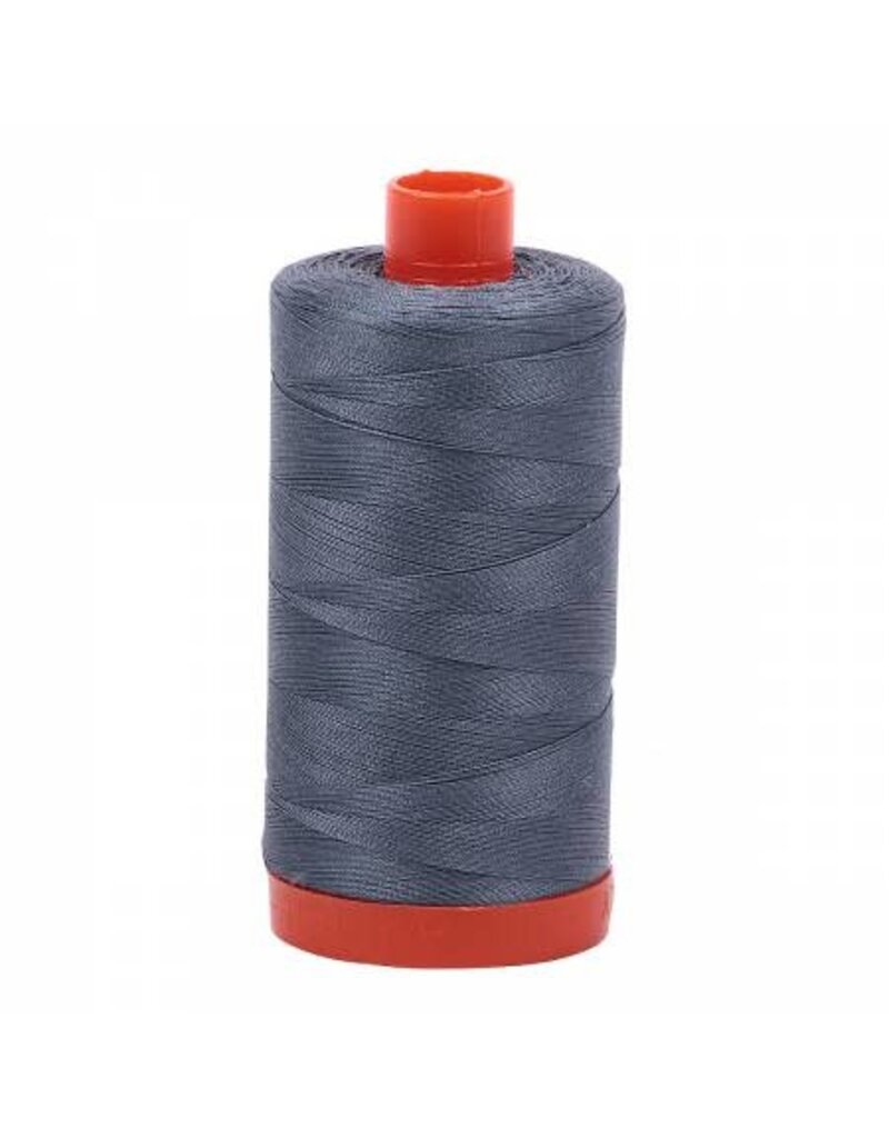 Aurifil Mako Cotton Thread Solid 50wt - Dark Grey (1246)
