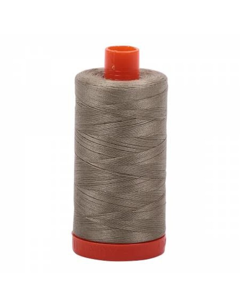 Aurifil Mako Cotton Thread Solid 50wt - Light Khaki Green (2900)