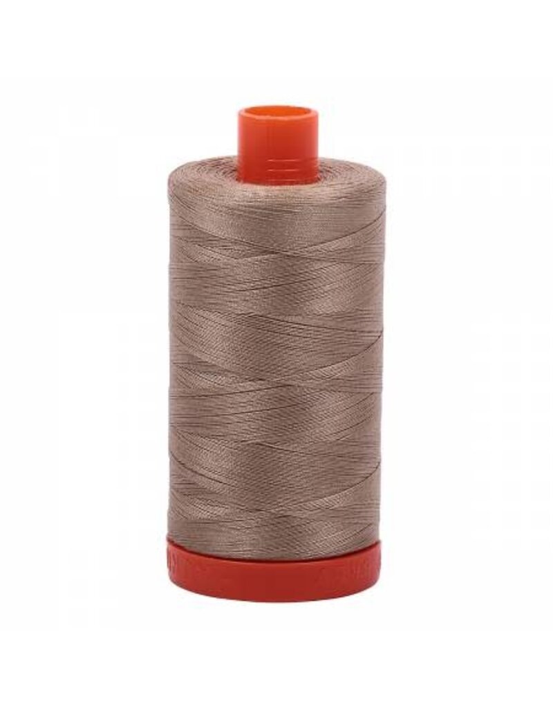Aurifil Mako Cotton Thread Solid 50wt - Linen (2325)