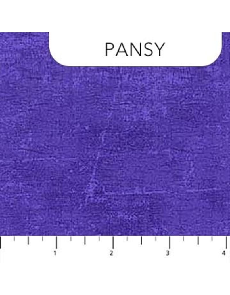 Northcott Canvas - Pansy 9030-850