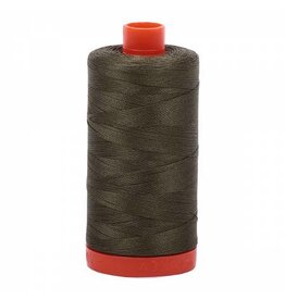 Aurifil Mako Cotton Thread Solid 50wt - Army Green (2905)