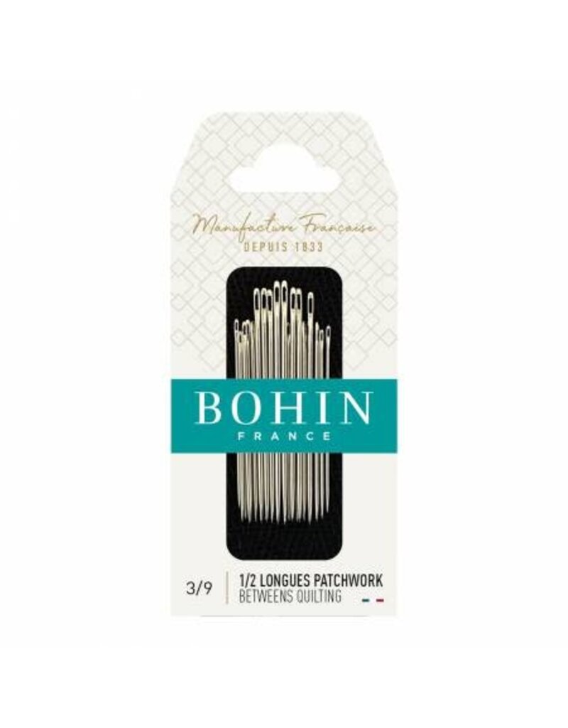 Bohin Between / Quilting Needles Assorted Sizes 3/9