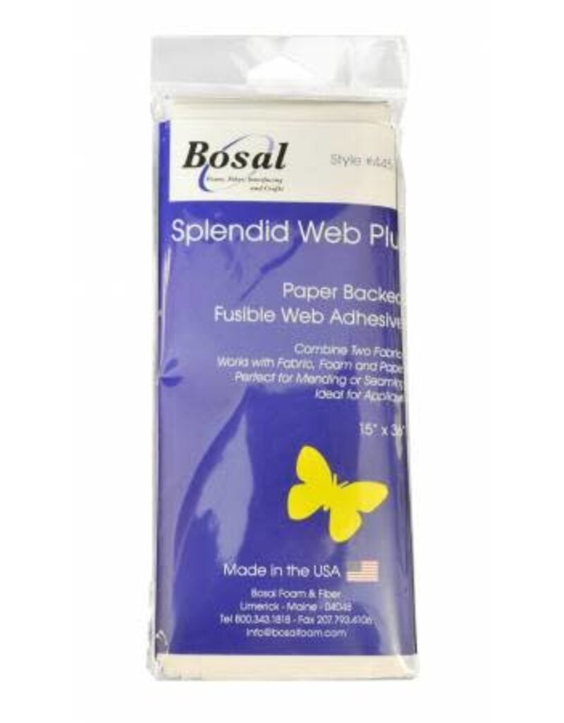 Splendid Web Plus Paper Backed Fusible Web Adhesive 15in x 36in