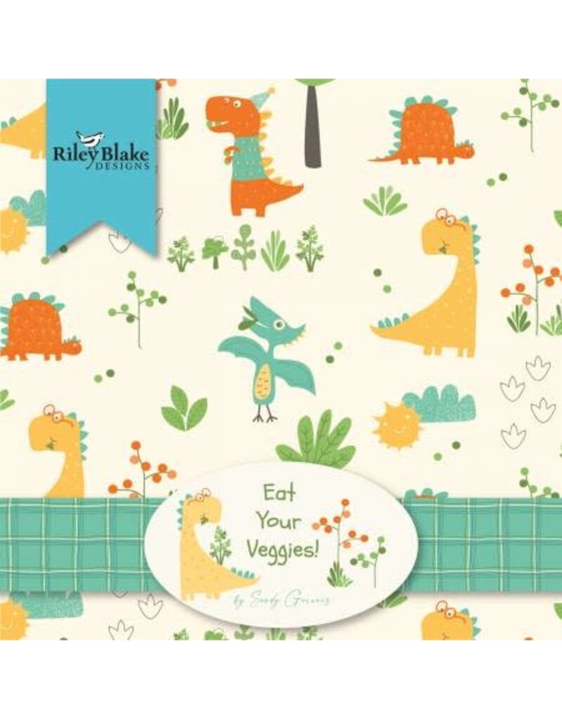 Eat Your Veggies 10in Squares, 42pcs