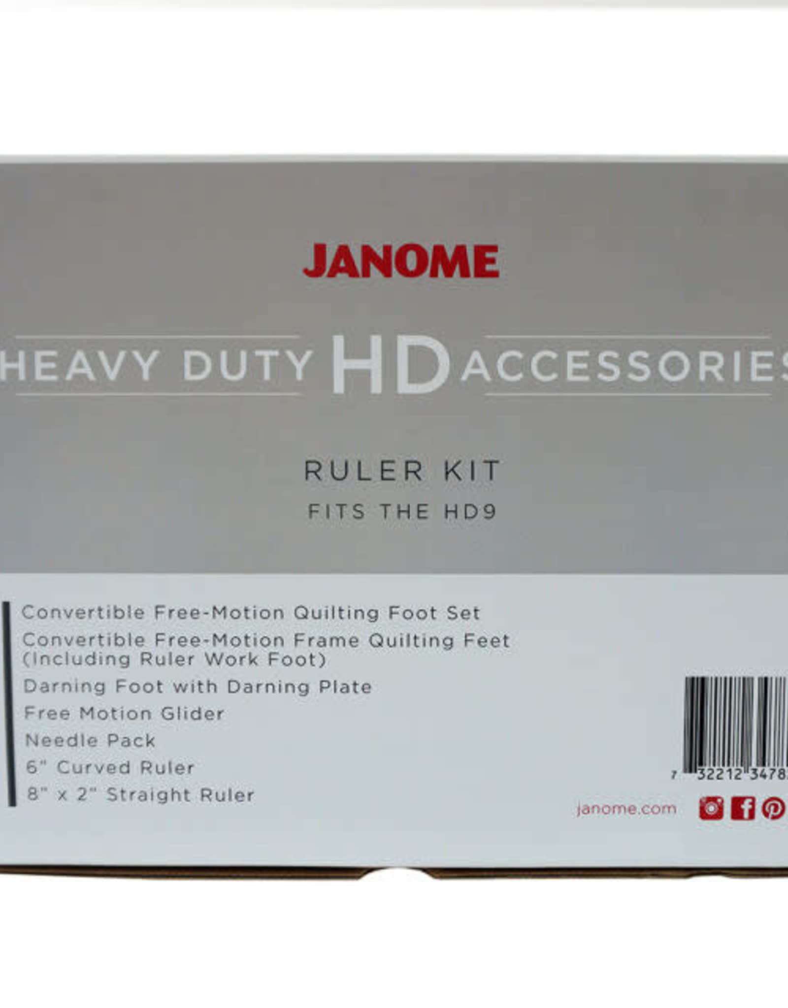 Janome HD Ruler kit- fits the HD9