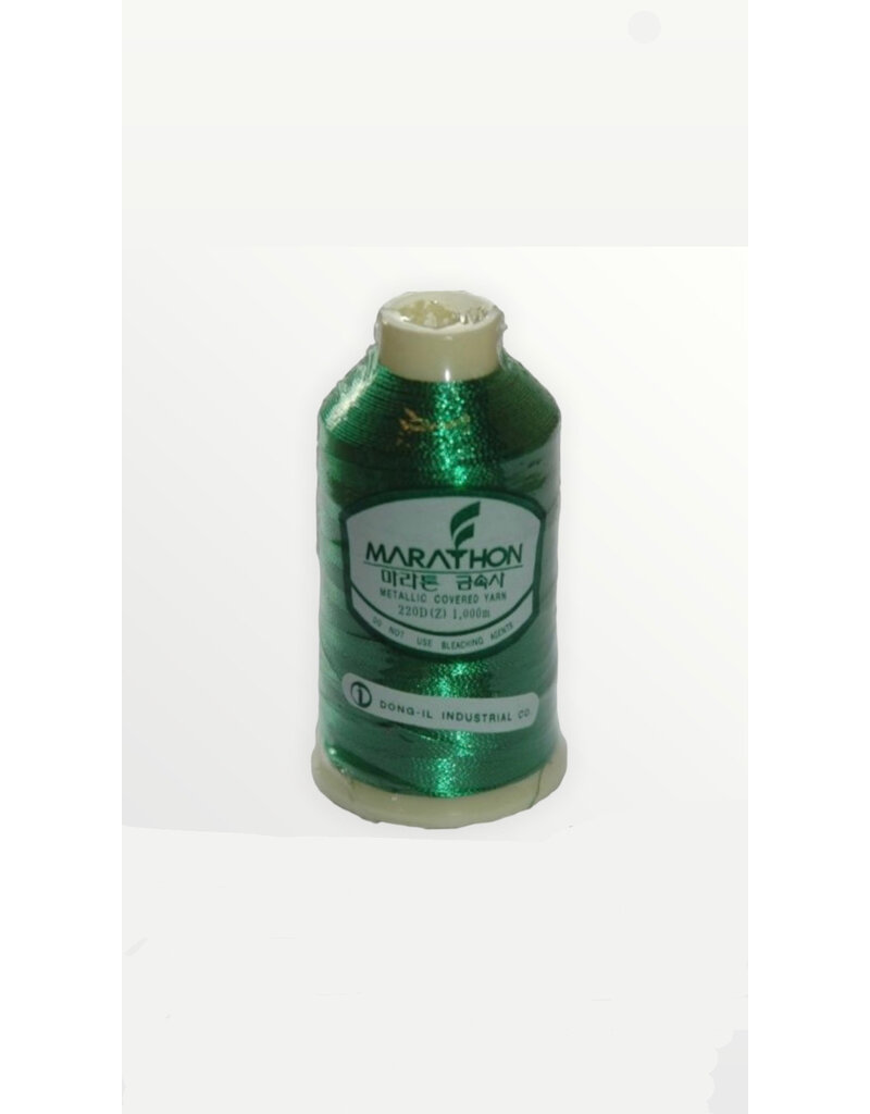 Embroidery  Thread  (1000m)- Green Metallic 3020