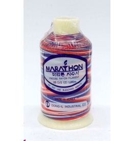 Embroidery  Thread  (1000m) - Patriot Red/White/Blue 5521