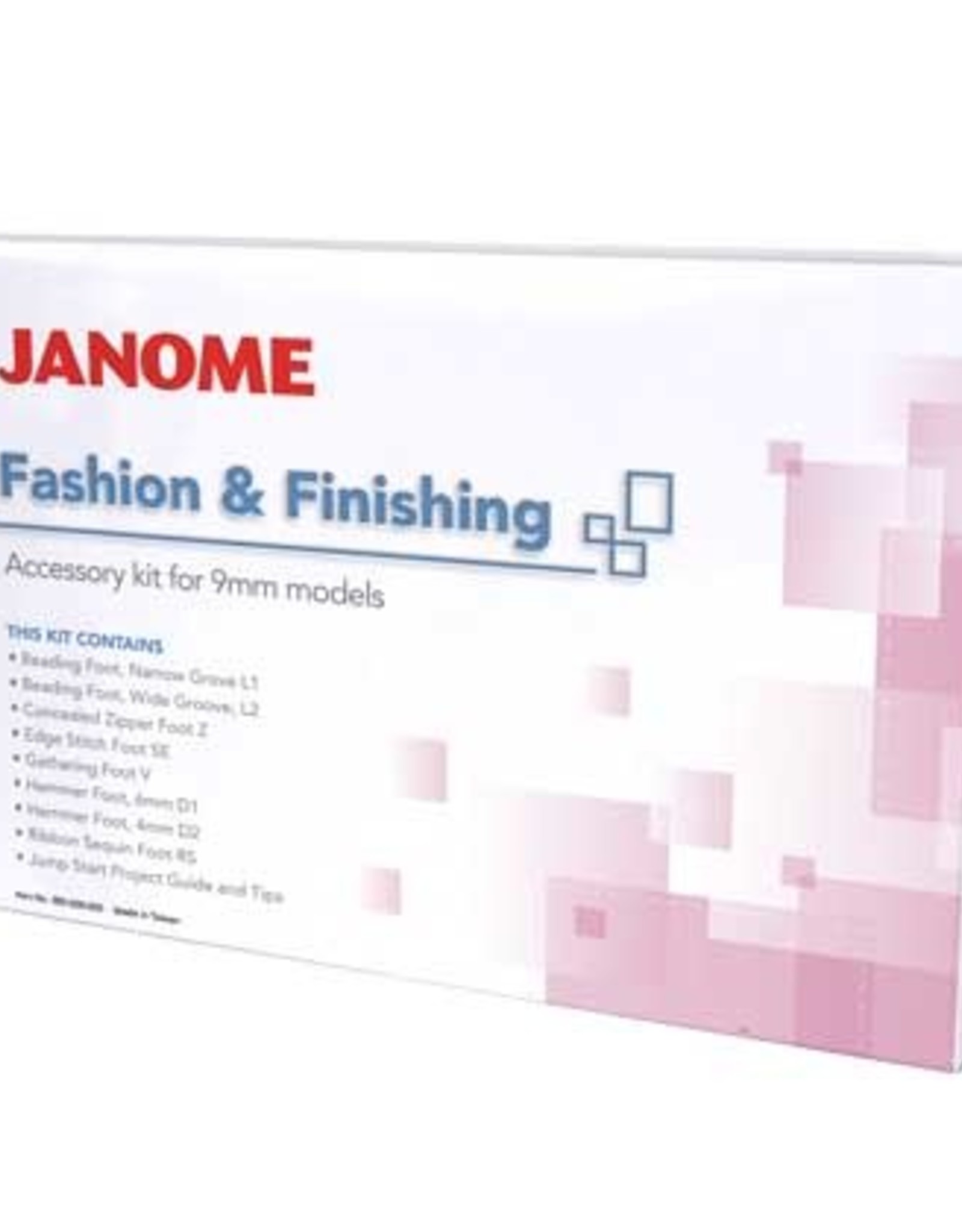 Janome Fashion and finishing Accessory kit (9mm model)