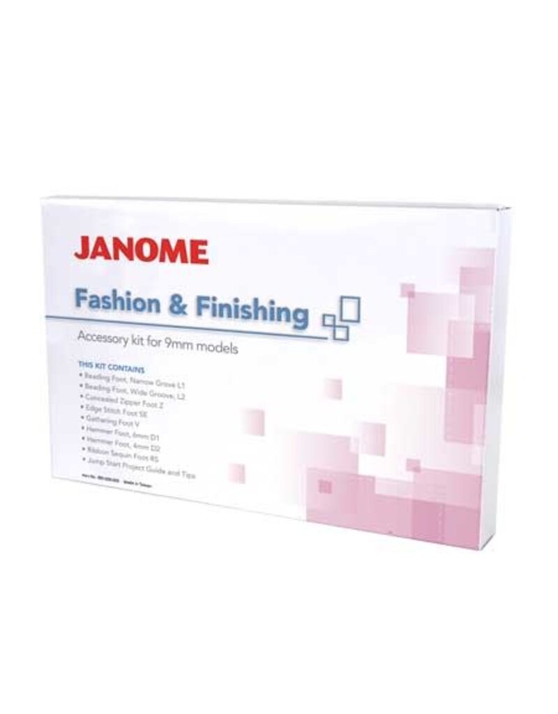 Janome Fashion and finishing Accessory kit (9mm model)