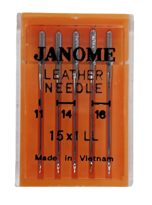 Janome Leather Needles - Size 14 - Genuine Janome Accessory