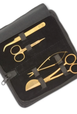 Babylock Baby Lock Gold Scissor Set With Embossed Black Pouch