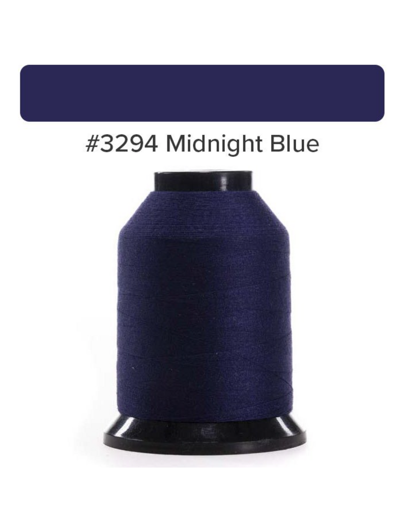 Finesse Quilting Thread--3294 Midnight Blue