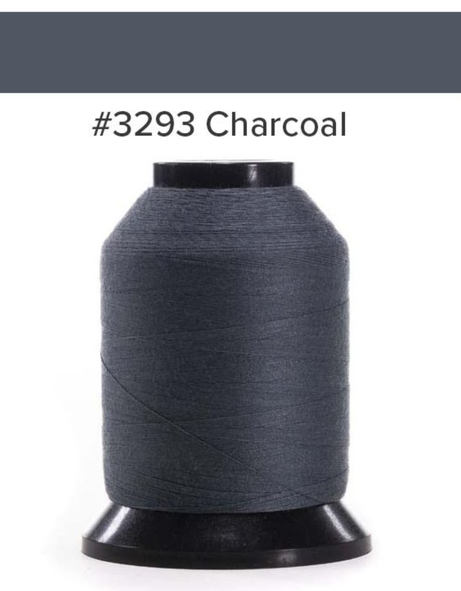 Finesse Quilting Thread--3293 Charcoal Solid