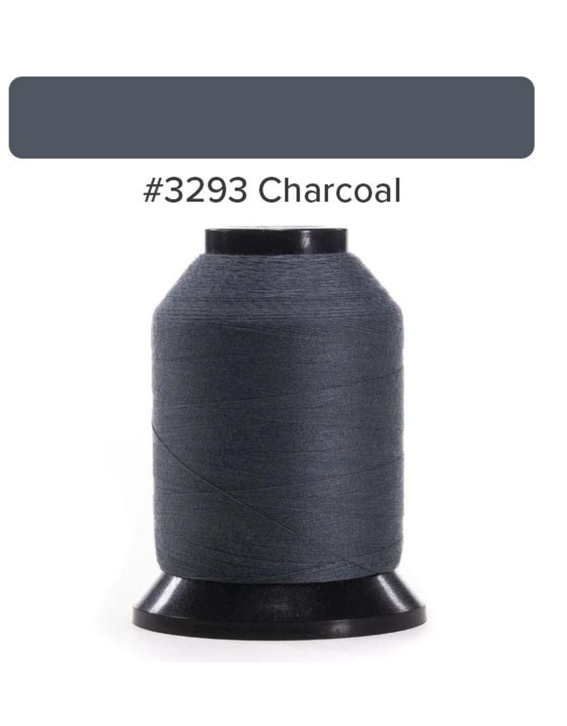 Finesse Quilting Thread--3293 Charcoal Solid