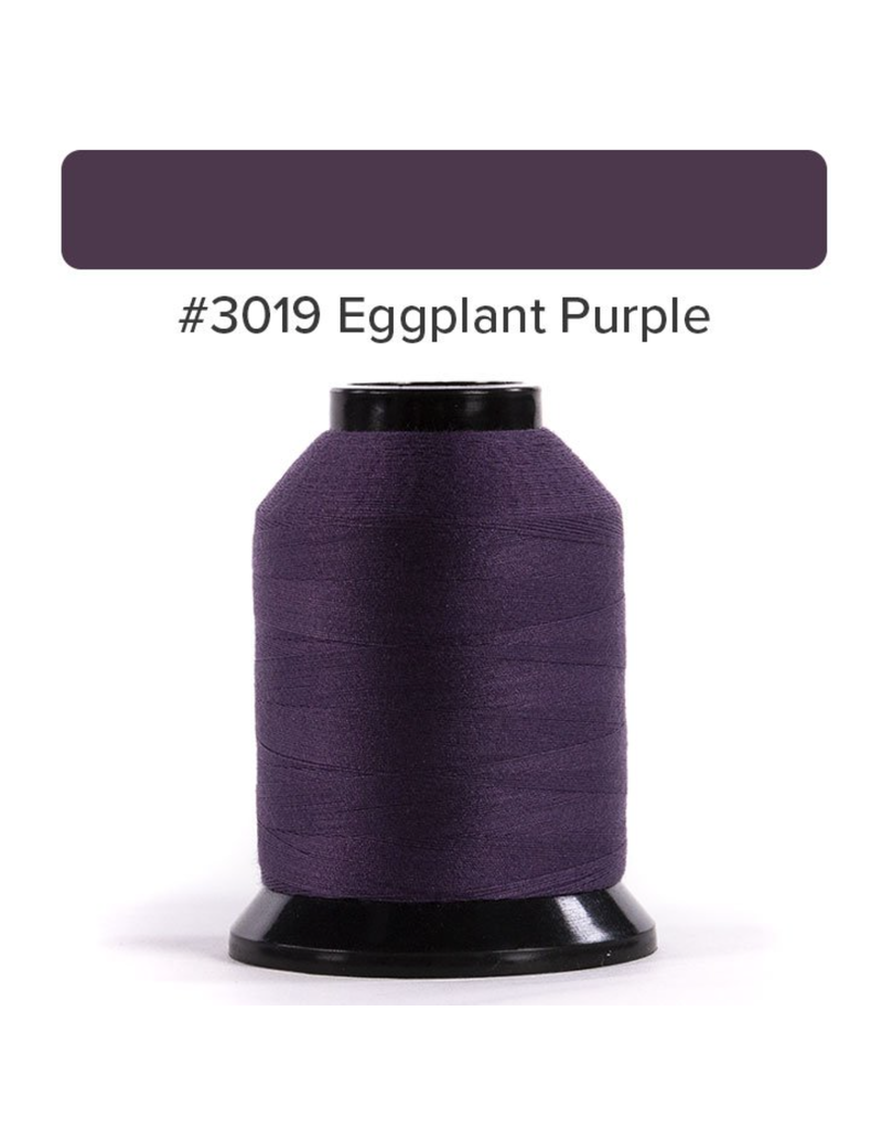Finesse Quilting Thread--3019 Eggplant Purple