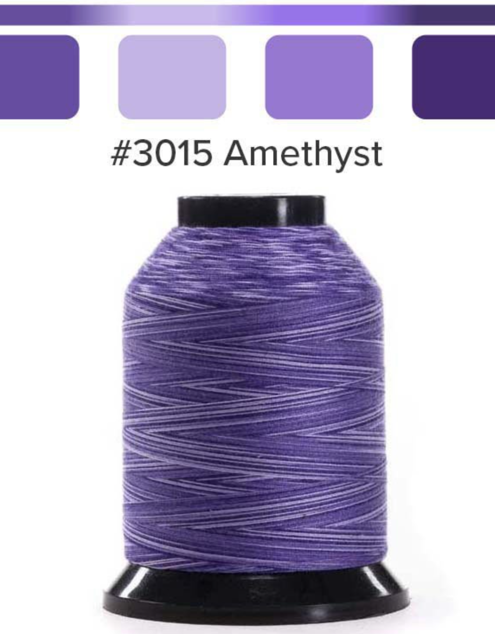 Finesse Quilting Thread--3015 Amethyst Variegated