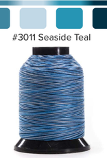 Finesse Quilting Thread--3011 Seaside Teal Variegated