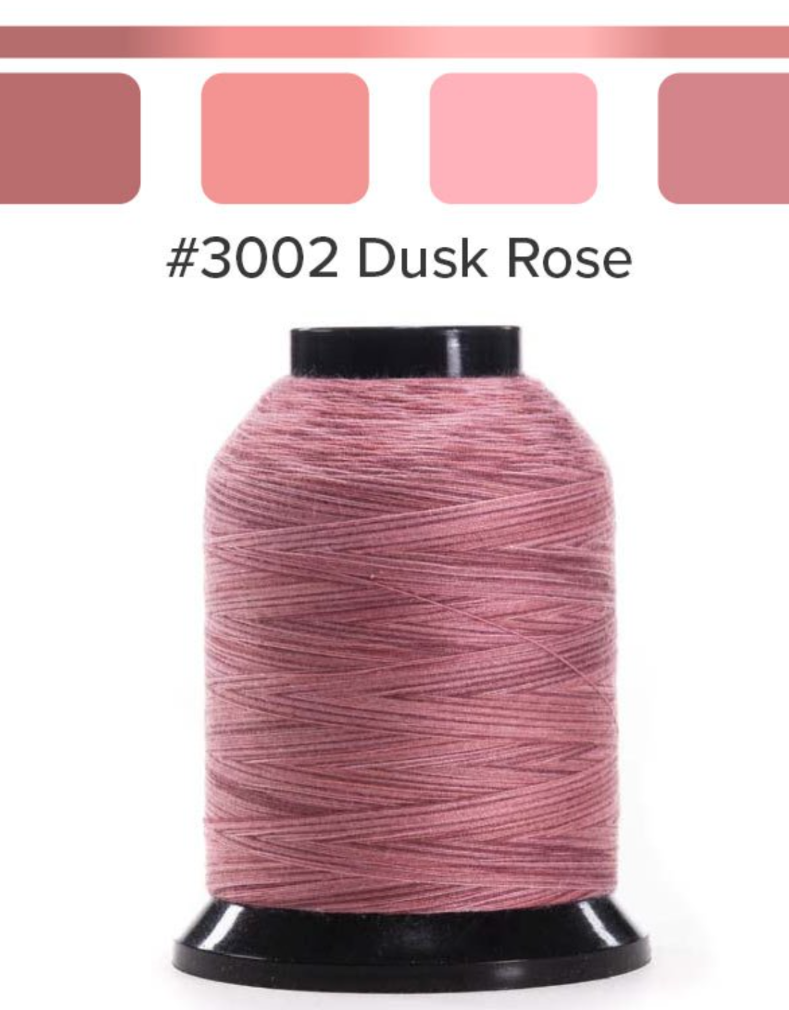 Finesse Quilting Thread--3002 Dusk Rose Variegated