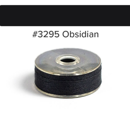Finesse Pre-wound Bobbin--Obsidian