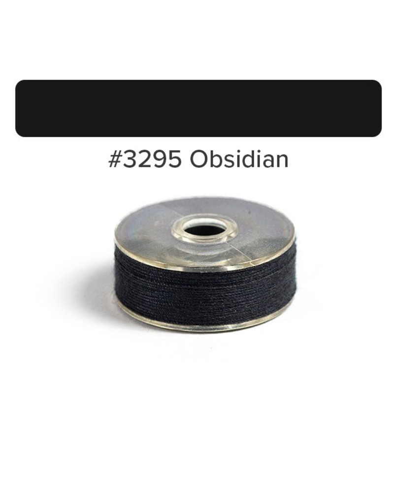 Finesse Pre-wound Bobbin--Obsidian