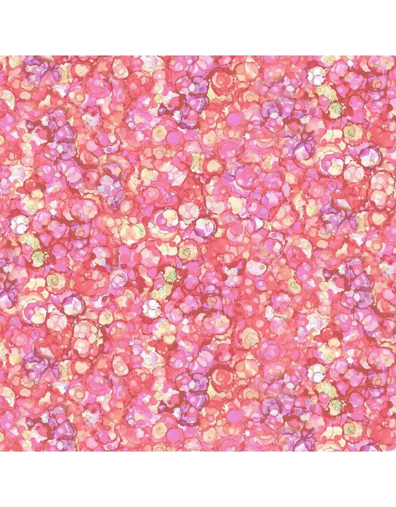 Northcott Dragon Fly Dreams  Peach Multi DP24833-51