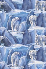 Northcott Polar Frost Bears 24842-46