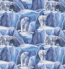 Northcott Polar Frost Bears 24842-46