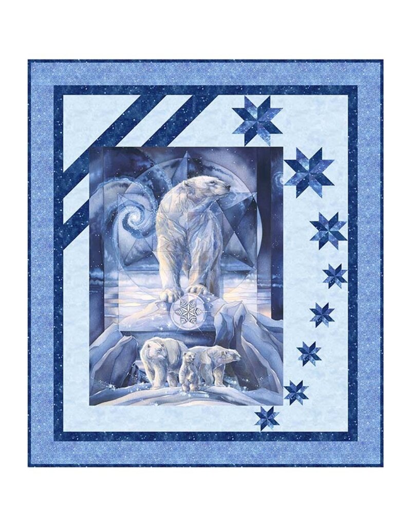 Northcott Frozen Path pattern PTN2984-10