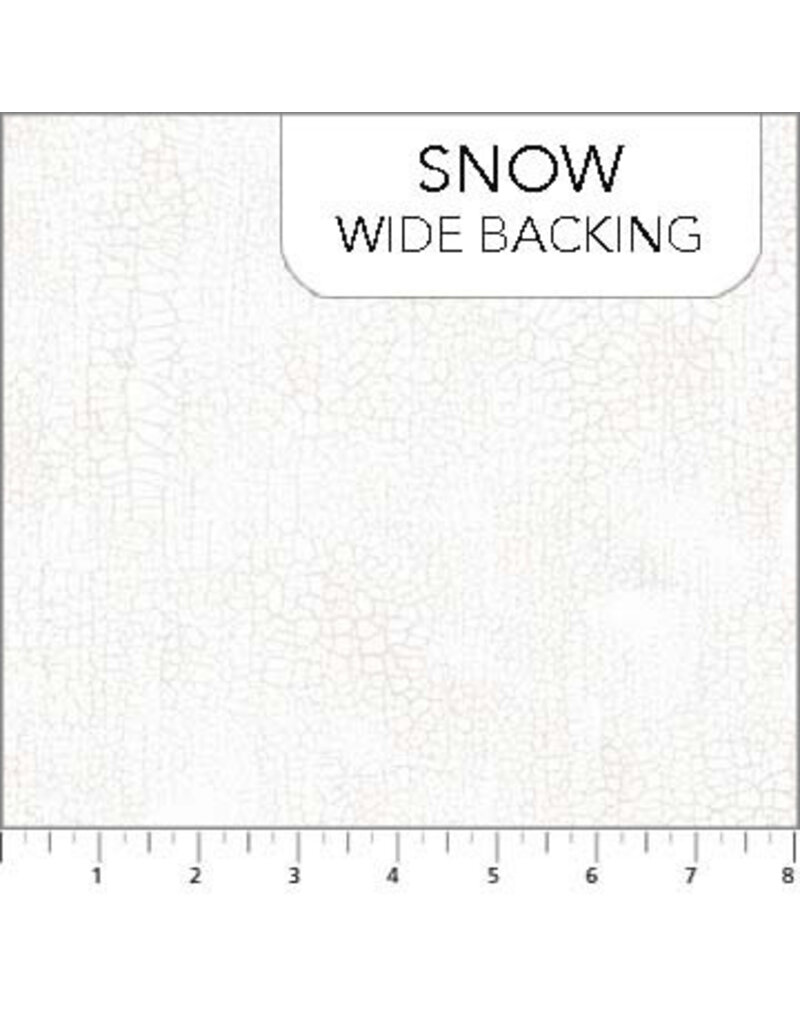 Northcott Crackle Wide Backing - Snow  B9045-10