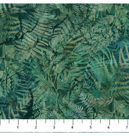 Northcott Northern Peaks - Ferns Evergreen DP25171-76