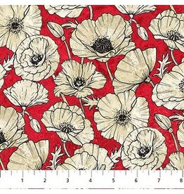 Northcott Oh Canada 11 - Red Multi 25238-24