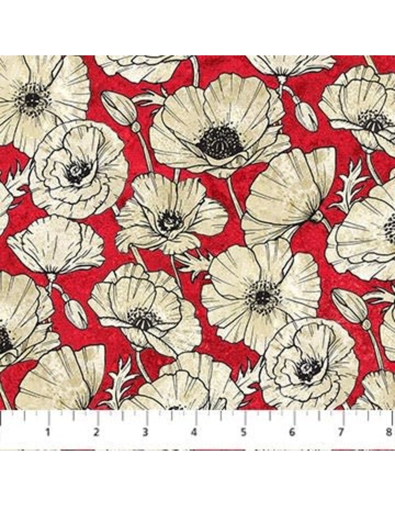 Northcott Oh Canada 11 - Red Multi 25238-24