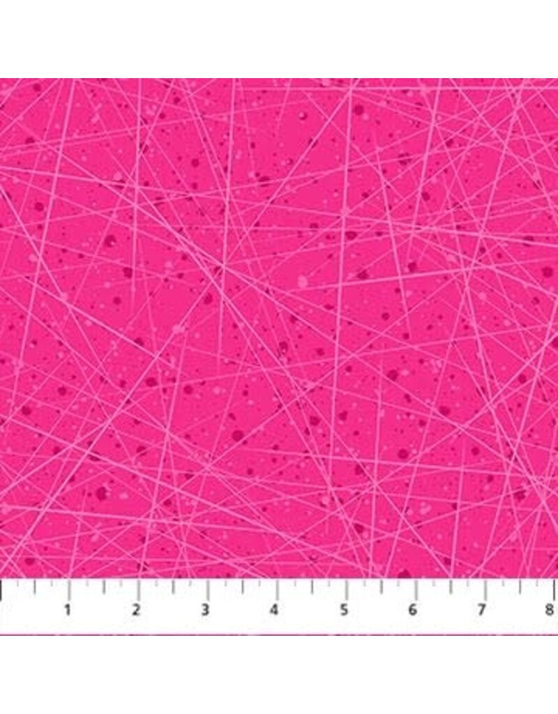 Northcott Fanfare  Cerise- 10332-23