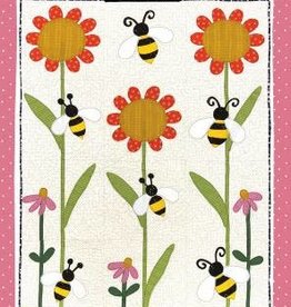 Bees In The Garden Appliqué Quilt pattern