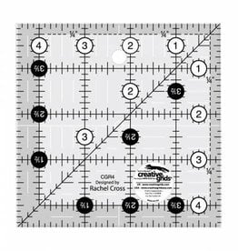Creative Grids Quilt Ruler 4-1/2in square