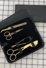 Babylock Baby Lock Gold Scissor Set With Embossed Black Pouch