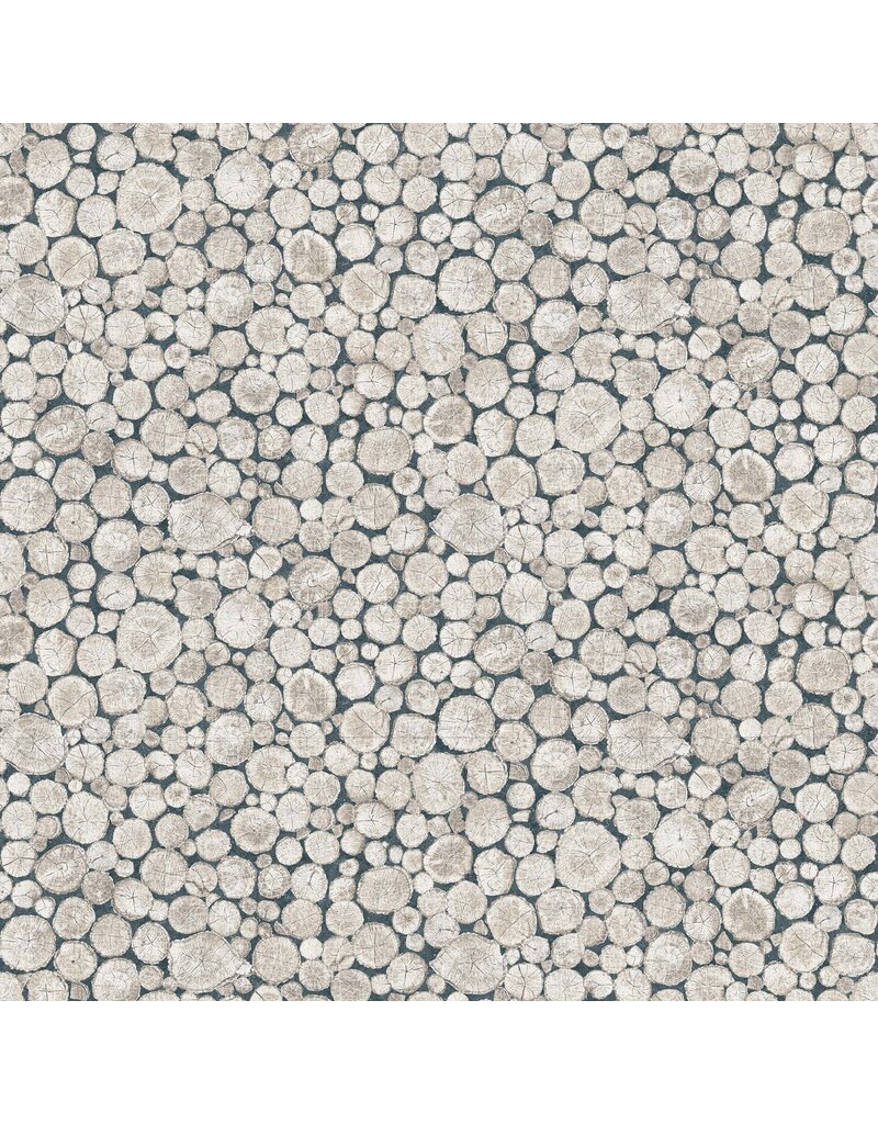 Northcott Timberland Trail Teal Beige  F25012-68