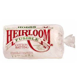 Hobbs Heirloom Premium Fusible Cotton Blend Batting (90"x108")