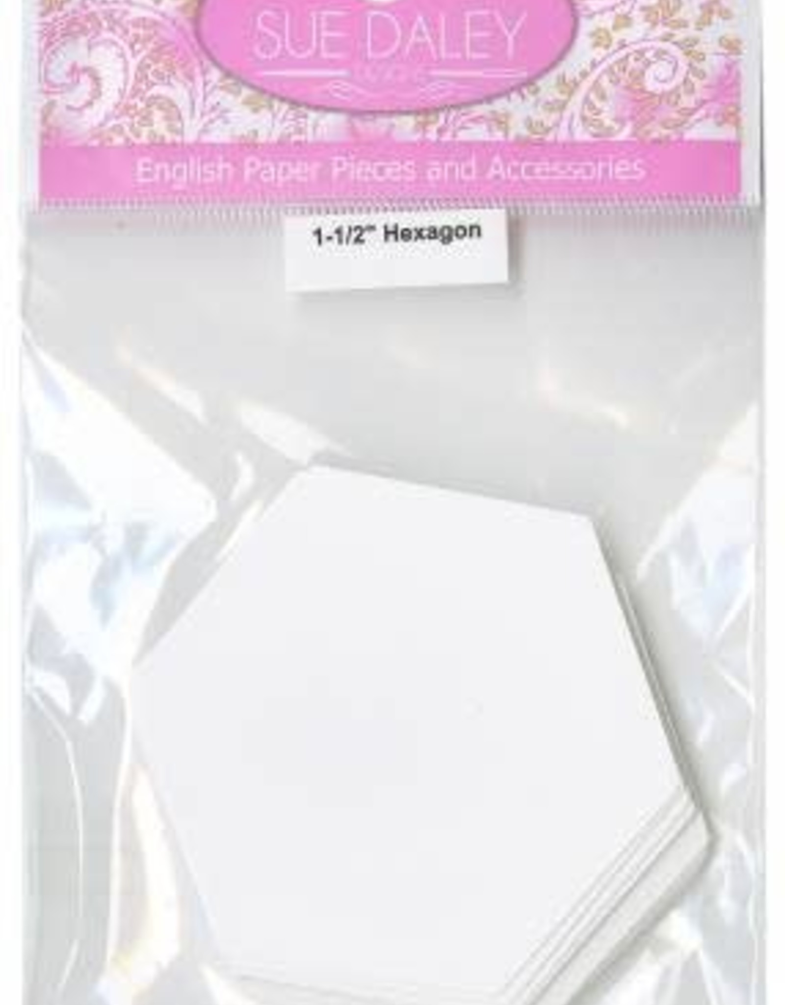 Sue Daley Designs 1 1/2 inch Hexagon Papers (100/bag)