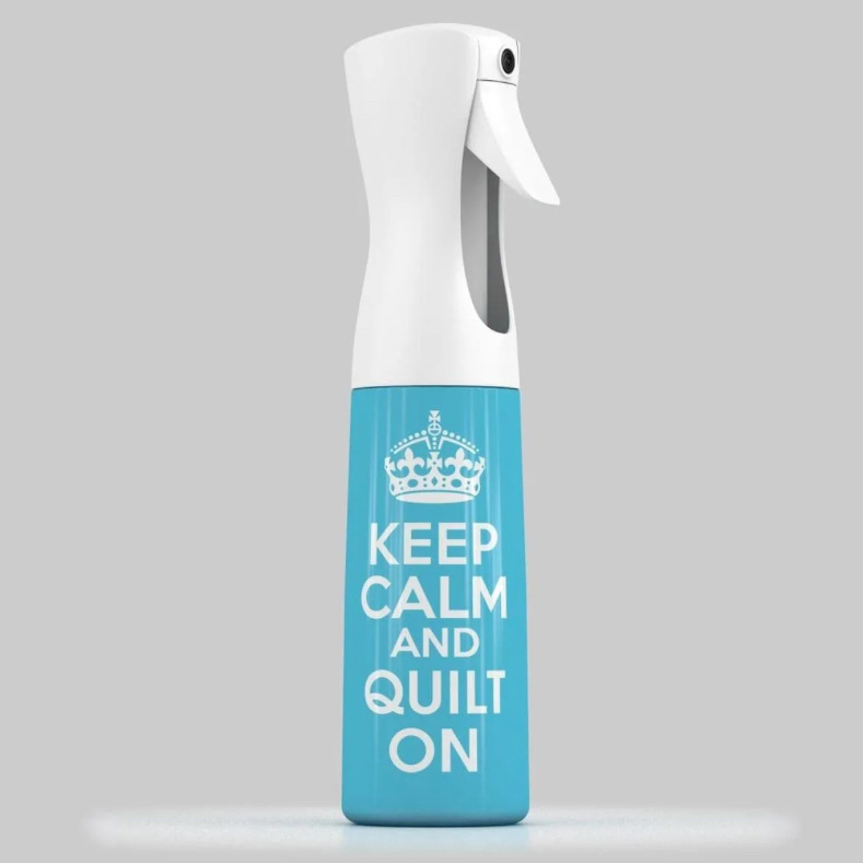Keep Calm & Quilt On Spray Bottle Dominion Sewing Centre & Studio