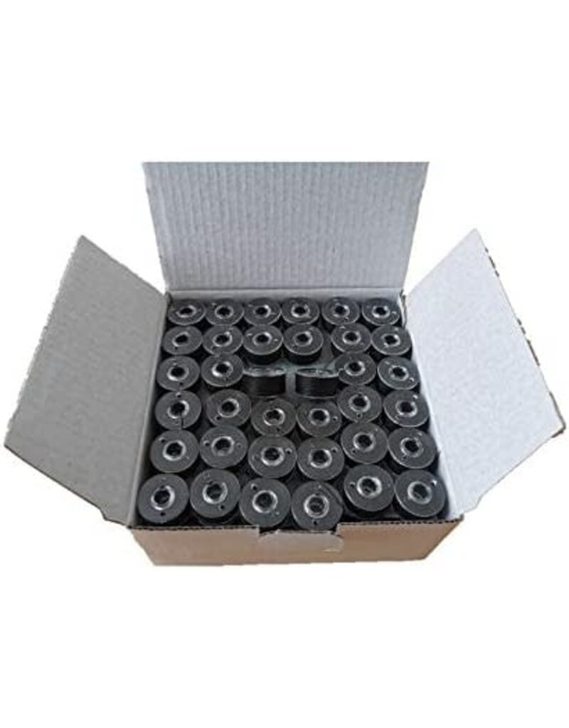 Pre-Wound Bobbins Black (Polyester)